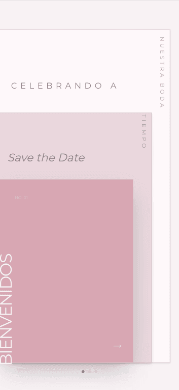 Minimal Rose — Invitación Digital para Bodas