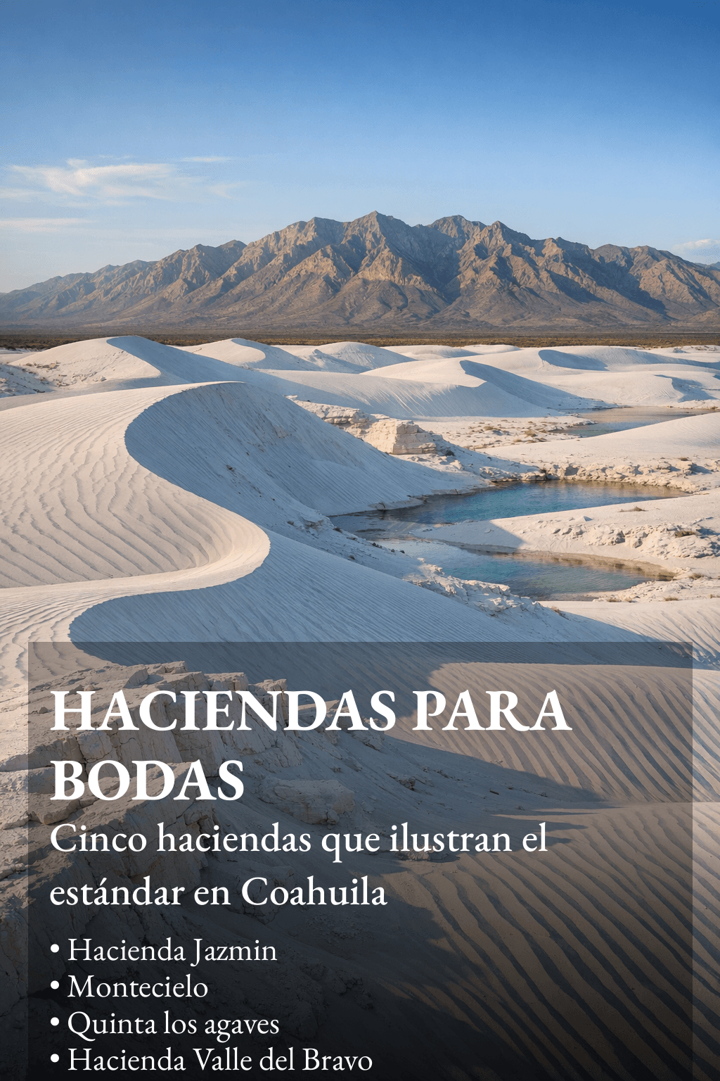 Las Mejores haciendas para bodas en Coahuila