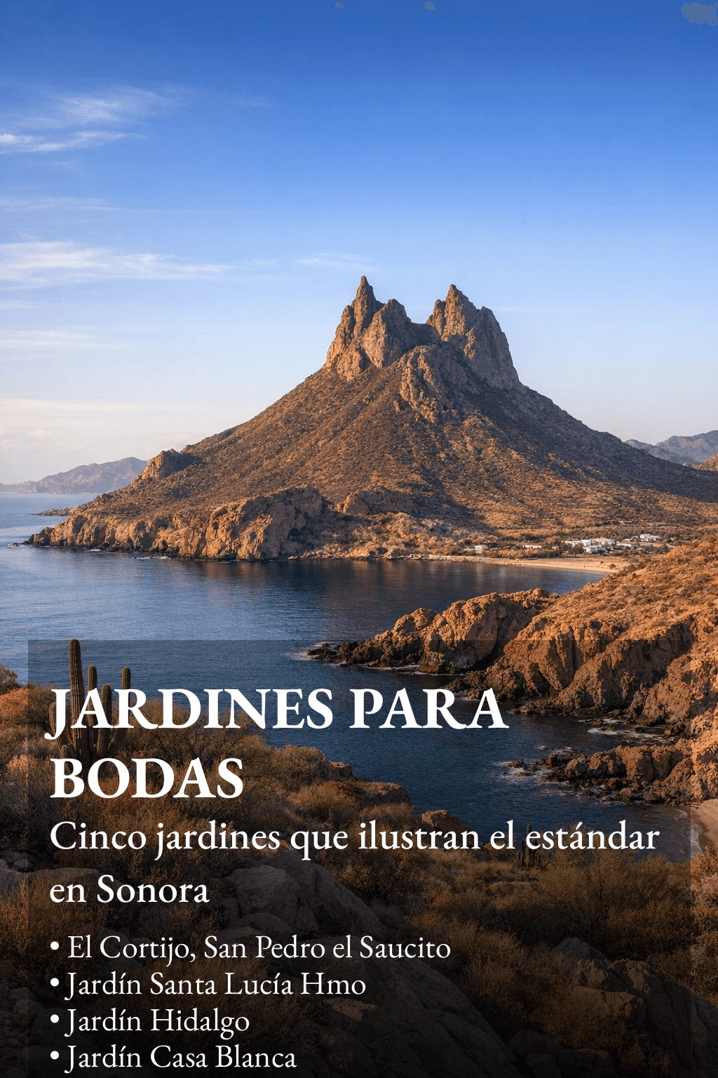 Los Mejores jardines para bodas en Sonora