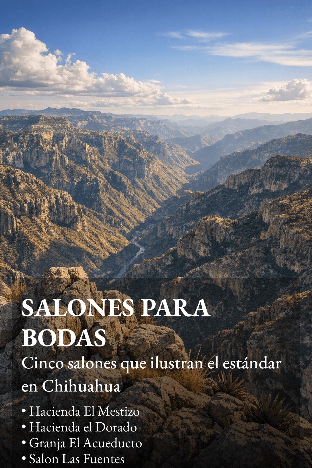 Los Mejores salones para bodas en Chihuahua