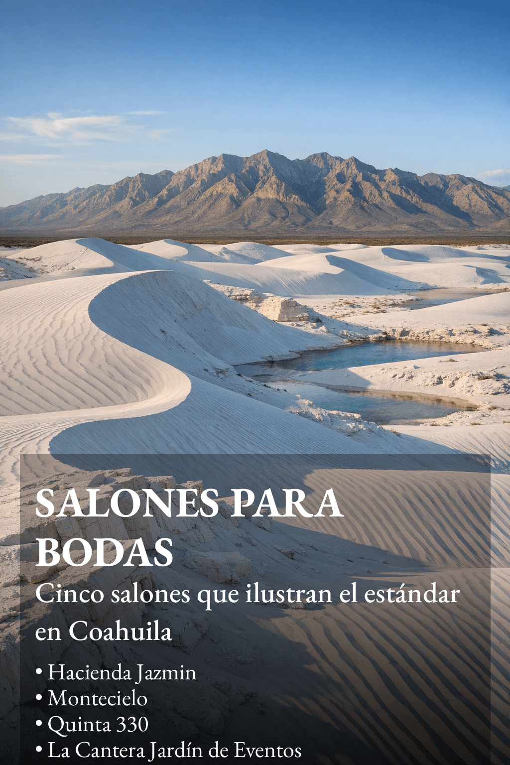 Los Mejores salones para bodas en Coahuila