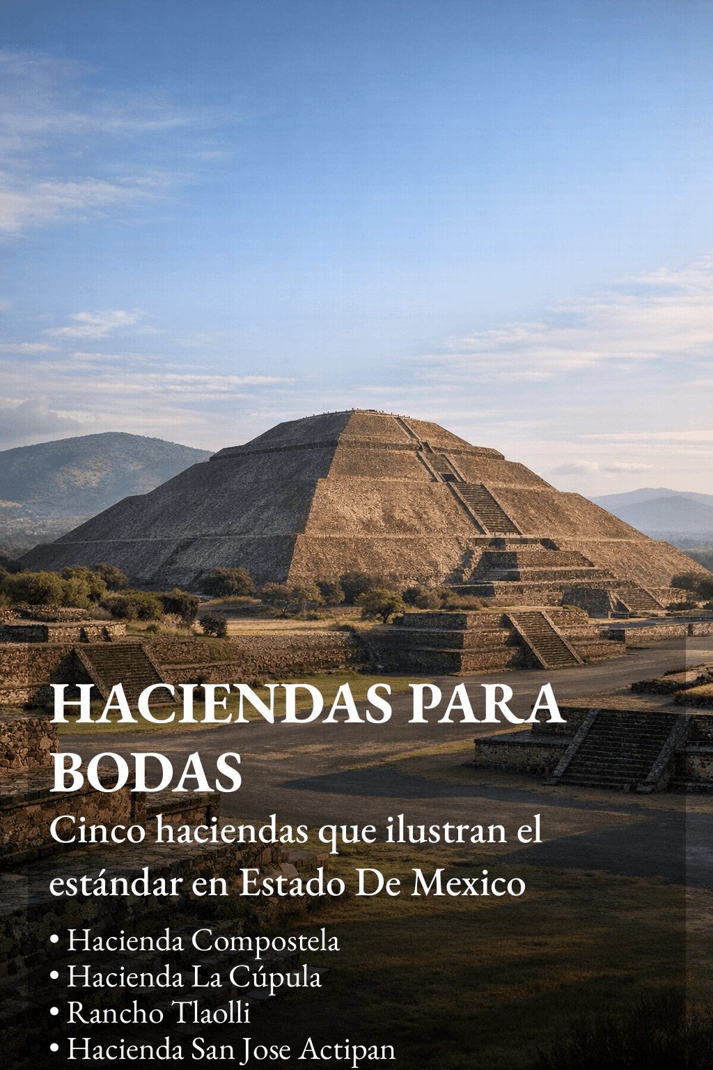 Las Mejores haciendas para bodas en Estado de México