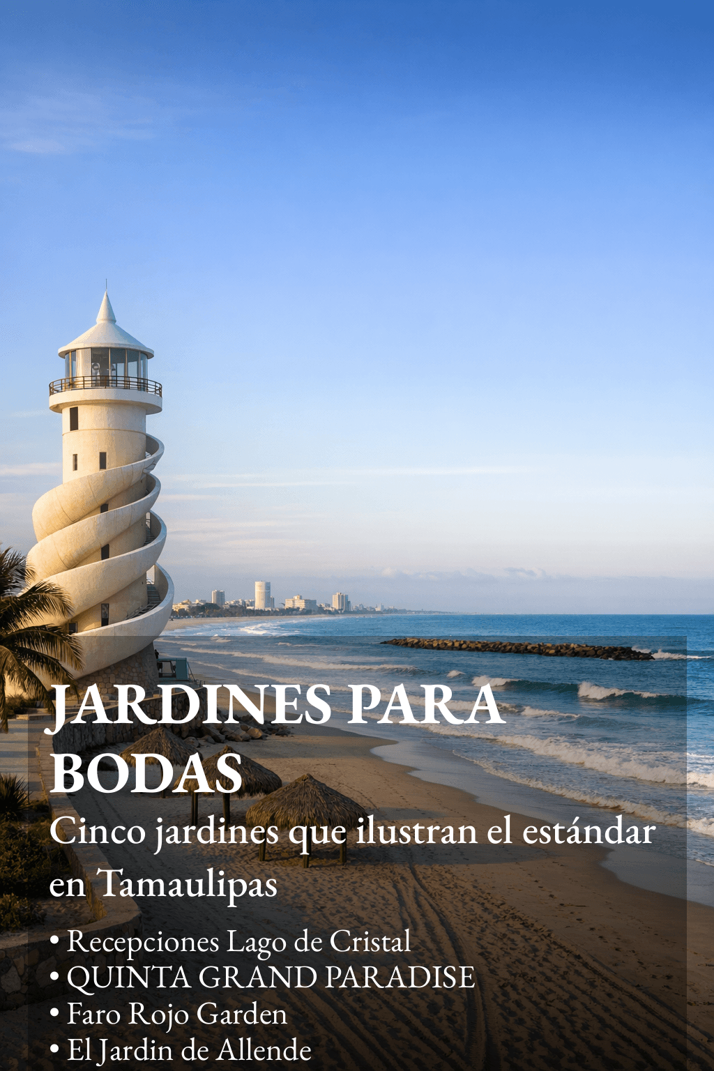 Los Mejores jardines para bodas en Tamaulipas