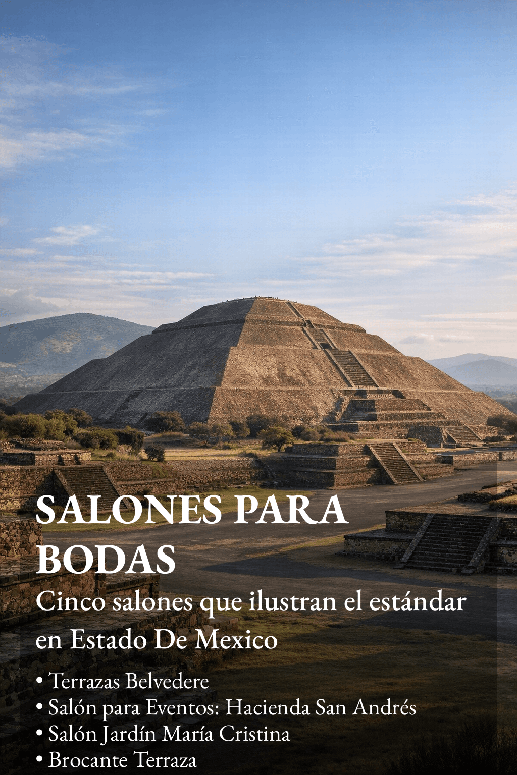 Los Mejores salones para bodas en Estado de México