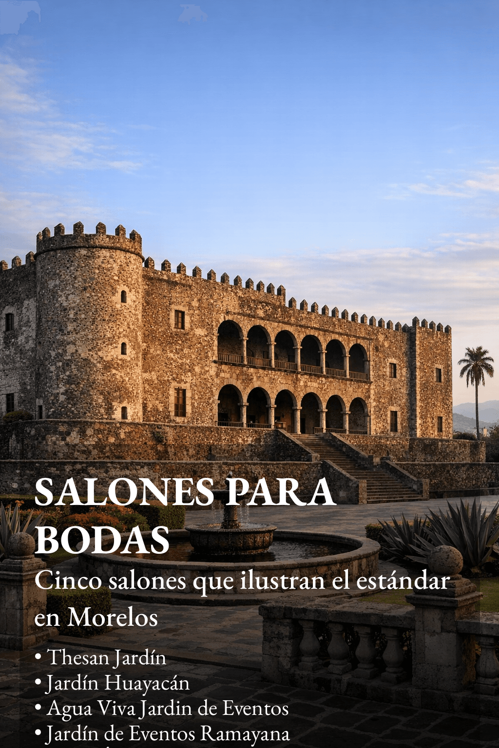 Los Mejores salones para bodas en Morelos