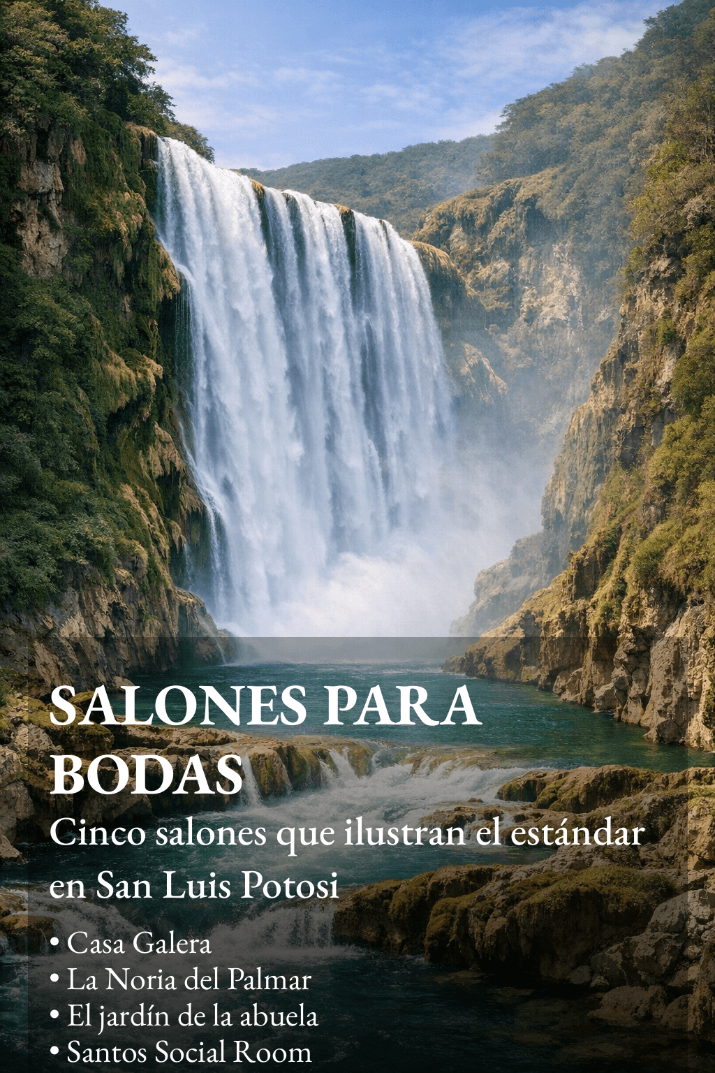 Los Mejores salones para bodas en San Luis Potosí